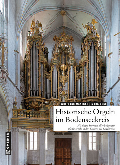 Buchcover Historische Orgeln im Bodenseekreis